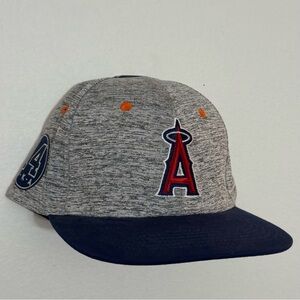 Los Angeles Angels Hat Heather Gray SnapBack